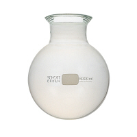 柴田科学 セパラブルフラスコ 丸形 バンド式(SCHOTTタイプ) 100mm 20L 005560-20000 1個 61-4406-54（直送品）