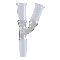 柴田科学 共通摺合連結管 枝管付 19/38ー19/38 007460-1919 1個 61-4407-71（直送品）