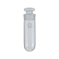 柴田科学 共通摺合共栓遠心沈殿管 丸底形 平栓付 目盛なし 50mL 010280-29502 1個 61-4408-44（直送品）