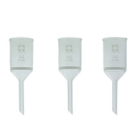 柴田科学 ガラスろ過器 3G 円筒ロート形 3GP160 013110-3160A 1箱(3個) 61-4409-52（直送品）