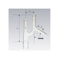 柴田科学 SPC連結管 クライゼン形 SPCー19ー24ー15ー19 030440-191524 1個 61-4417-94（直送品）
