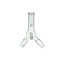 柴田科学 SPC減圧連結管 二又 曲管球付 SPCー19ー19 030460-192 1個 61-4418-04（直送品）