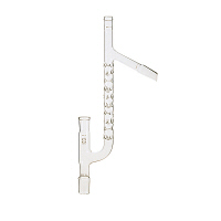 柴田科学 SPC分留管 ヴィグリュウ クライゼン形 300mm 030780-19300 1個 61-4419-07（直送品）