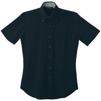 住商モンブラン ニットシャツ（男女兼用） ZK2712-1CB 黒 L  Zシャツ（直送品）