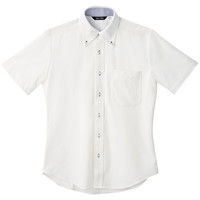 住商モンブラン ニットシャツ（男女兼用） ZK2712-2CB 白 L  Zシャツ（直送品）