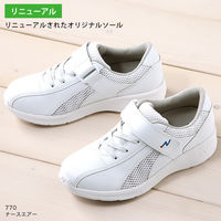 フォーク カ】770ー1 ホワイト 22 770-1-22.0 1足　シューズ　レディス　メンズ