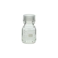 アズワン ねじ口瓶丸型(デュラン(R)) 透明キャップ付 150mL 2-035-09 1本（直送品）