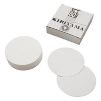 桐山製作所 桐山ロート用濾紙 φ60mm 50枚入 No.3 1箱(50枚) 1-1100-01（直送品）