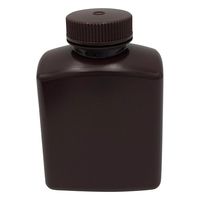 東栄 角型瓶(HDPE製) 褐色 500mL 583440 1本 1-1779-03（直送品）