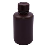 サーモフィッシャーサイエンティフィック 細口試薬ボトル 褐色 125mL 12本入り 2004-0004JP 1箱(12本)（直送品）