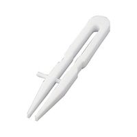 アズワン ピンセット(PTFE製) 027.150 先端平 1-3250-02 1本（直送品）