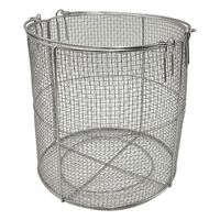 アズワン ステンレス洗浄カゴ 丸型 トクチュウ 250 1個 1-3450-03（直送品）