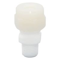 フロウエル メイル コネクタ(フロウエル30シリーズ) R1/4 30-10MC4-C 1個 1-3824-08（直送品）