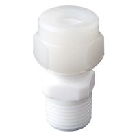 フロウエル メイル コネクタ(フロウエル30シリーズ) R1/8 30-3MC2-C 1個 1-3824-01（直送品）