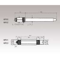 アズワン pHトランスミッタ KPI11 1個 1-3750-12（直送品）