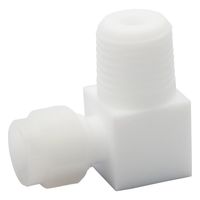 フロウエル メイル エルボ(フロウエル30シリーズ) R1/4 30-6ME4-C 1個 1-3826-04（直送品）