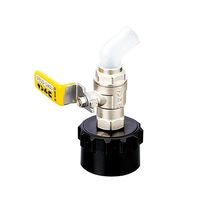 ミヤサカ工業 ワンタッチ給油栓 (コッくん (R) ) イエロー タイプB 口径50 MWC-50BSY 1個 1-3834-03（直送品）