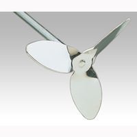 IKA プロペラ型撹拌羽根(3枚羽) φ10×550mm R1385 1個 1-3731-13（直送品）