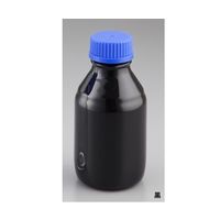 アズワン セーフティねじ口瓶 黒・遮光タイプ 500mL Q700R-003A 1本 2-4918-02（直送品）