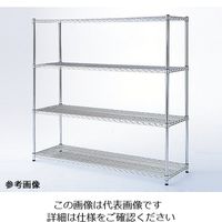 アズワン ワイヤーラック 4段 1514×457×1506mm 8-5074-03 1台(1個)（直送品）