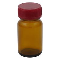 上園容器 規格瓶（広口） 茶褐色 14mL 1本 2-4999-01（直送品）