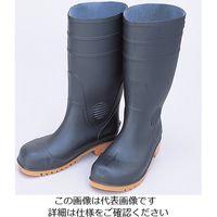 オカモト（OKAMOTO） 耐油安全長靴 24.0cm 黒 1足 1-4905-01（直送品）