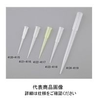 ピペットチップ(ヒンジラック入) 0.1~10μL 96本/ラック×40ラック 未滅菌 4115 1箱(3840個)（直送品）