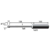 理化工業 静止表面用温度センサ DP-350用 ST-32-K-1000-3C/A 1本（直送品）