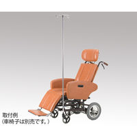 松永製作所 フルリクライニング車椅子 (介助式/スチール製/座幅
