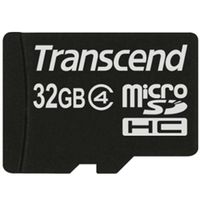 トランセンド microSDHC Card （Class 4、NoBox ＆ Adapter）