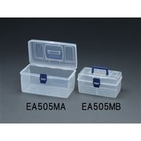 エスコ 315x187x150mm 工具箱 EA505MB 1セット(5個)（直送品）
