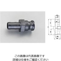 エスコ（esco） 3/4” ホース用プラグ（ポリプロピレン製） 1セット（3個） EA462BN-6（直送品）