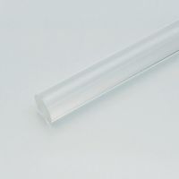 コクゴ アクリル丸棒 90φ×1m 107-26824 1本 07-268-24（直送品）