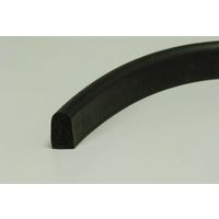 コクゴ CRゴムスポンジ 7×6×50m巻 かまぼこ型紐 107-0770101 1巻 07-077-01-01（直送品）