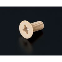 コクゴ PEEK/ + サラ小ネジ M6 L25 10個入 101-8000408 1袋(10個) 01-800-04-08（直送品）