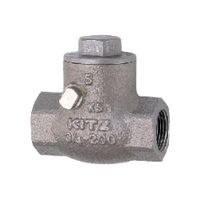 キッツ（KITZ） ステンレス鋼製汎用スイングチャッキバルブ10K 2 1/2 UO-65A 1個（直送品）