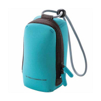 エレコム　デジタルビデオカメラケース　ブルー　DVB-013BU　（直送品）