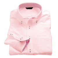 住商モンブラン 長袖ストレッチニットシャツ 介護ユニフォーム 男女兼用 ピンク M ZK2711（直送品）