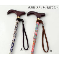 アズワン ステッキストラップ 黒 PW-STRAP BK 1個 0-8135-01（直送品）