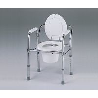 アズワン 便器椅子(折りたたみ式) 530×460×660~760mm 8700 1台 0-667-01（直送品）
