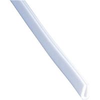 アイテック 光 エンビUパッキンドラム巻白 3.4×6.7mm×100m KVW1-100W-T 1巻 397-6980（直送品）