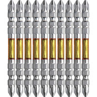 アネックスツール アネックス 龍靭ビット 両頭+2×85 (1Pk(袋)=10本入) ART-14M-2-85 1パック(10本)（直送品）