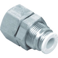 CKD ニュージョイント ストレートタイプ 適合チューブ外径:12mm 接続口径Rc1/2 GWS12-15-E 1個 401-6530（直送品）