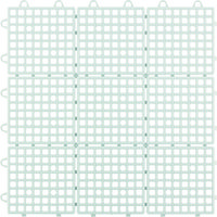 ワタナベ工業 ワタナベ　タイル　システムスクエアー　３０×３０ｃｍ　グレー SQ-302 1枚 400-7808