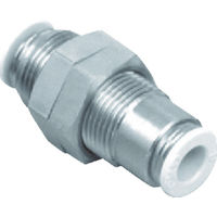 CKD ニュージョイント ストレートタイプ 適合チューブ外径:8mm GWS8-0-X 1個 401-6980（直送品）