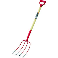 トラスコ中山 TRUSCO ホーク 木柄 4本爪 THM 1本(1丁) 402-6063（直送品）