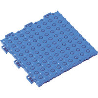 テラモト 抗菌フミンゴ ブルー 300×300mm MR-085-076-3 1枚 409-6690（直送品）