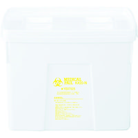 三甲 サンコー メディカルペール容器 204017 サンペールK#40ーN印刷有り(本体)ホワイト SK-K40N-WH 1個（直送品）