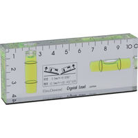 エビス エビスダイヤモンド 磁石付クリスタルレベル ED-10CLSM 1個 410-4668（直送品）