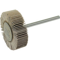 柳瀬 ヤナセ 軸付フラップホイール 30x10x3 #240 UF3010310 1セット(10個:1個×10本) 412-8079（直送品）